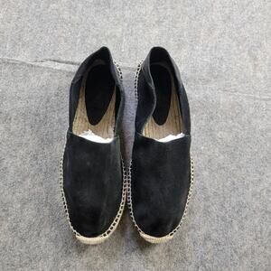 Todd Snyder Nomad Espadrille size US 10 Black Slip On Spain